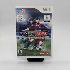 Nintendo Wii PES 2011 Pro Evolution Soccer Konami Champions League COPA Rated E